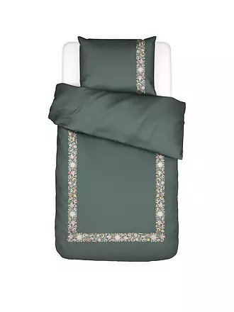 ESSENZA | Satin-Bettwäsche VERONIQ 70x90cm/140x200cm Balsam Green | 